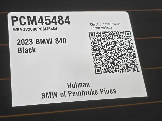 2023 BMW 840 Gran Coupe i