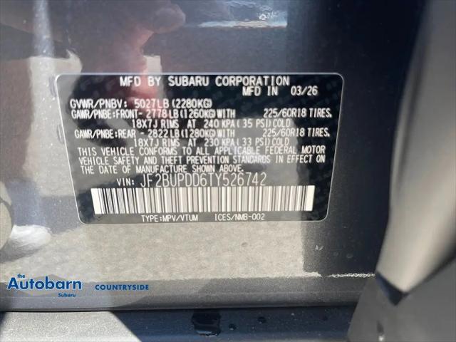 2026 Subaru Outback Limited