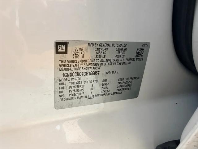 2016 Chevrolet Tahoe LTZ
