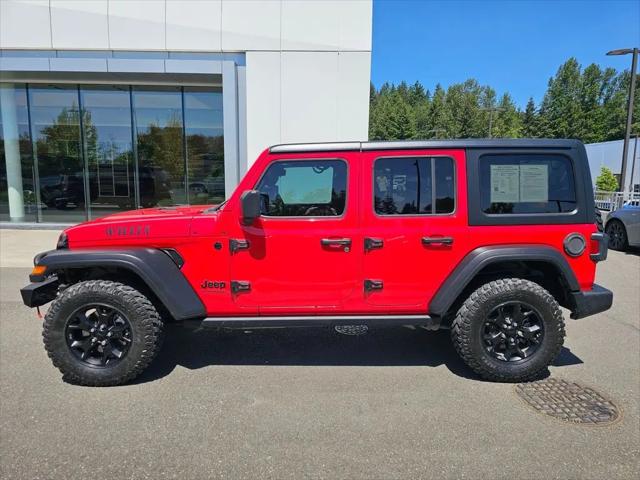 2022 Jeep Wrangler Unlimited Willys 4x4