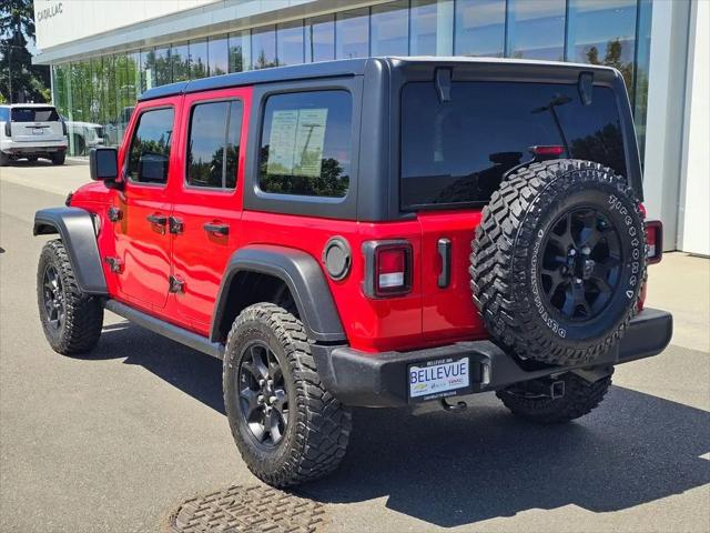 2022 Jeep Wrangler Unlimited Willys 4x4