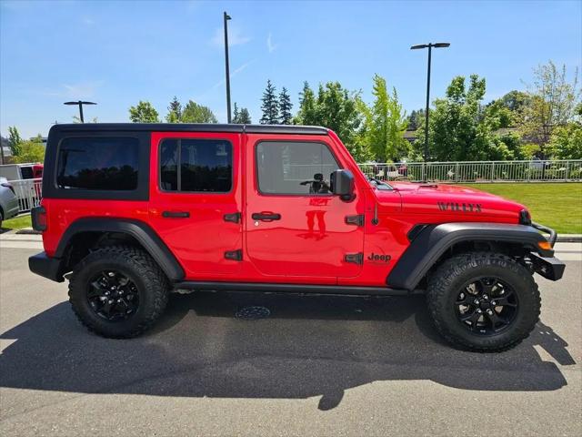 2022 Jeep Wrangler Unlimited Willys 4x4