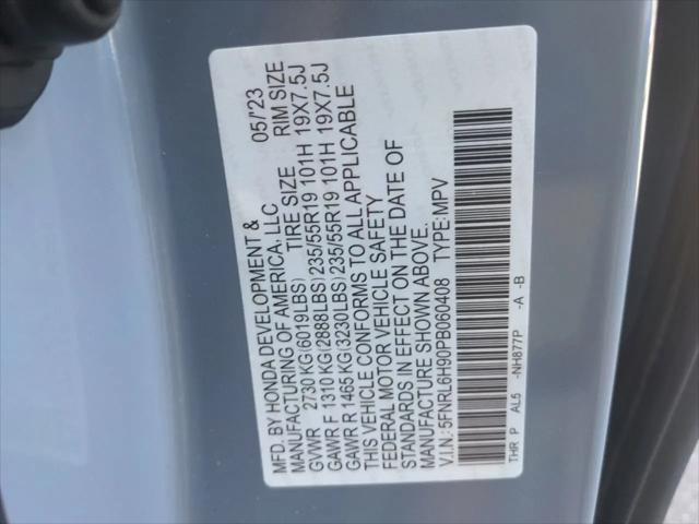 2023 Honda Odyssey Elite