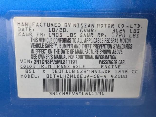 2021 Nissan Versa SR Xtronic CVT