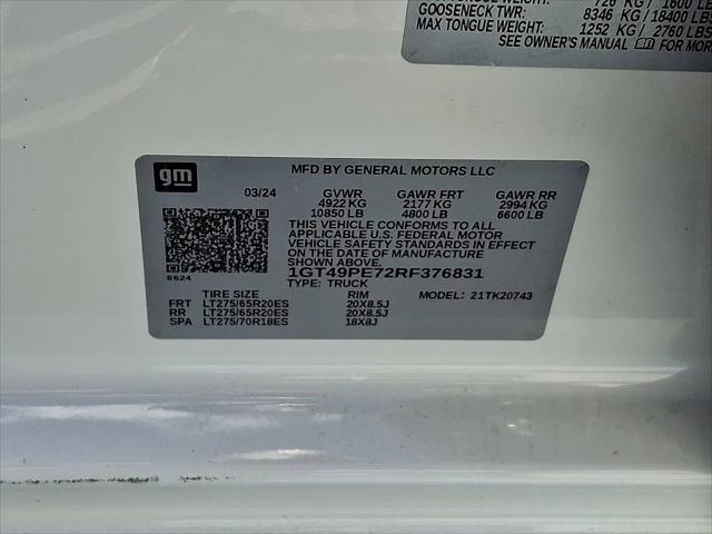 2024 GMC Sierra 2500HD 4WD Crew Cab Standard Bed AT4