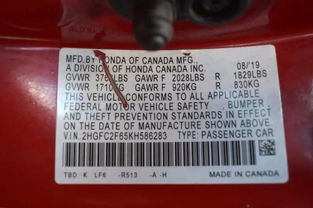 2019 Honda Civic LX
