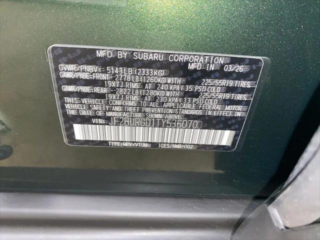 2026 Subaru Outback Limited XT