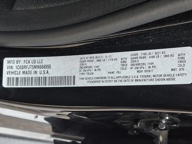 2021 Ram 1500 Laramie Crew Cab 4x4 5'7" Box