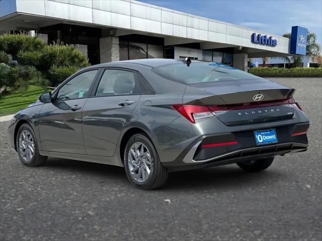 2026 Hyundai Elantra Hybrid Blue