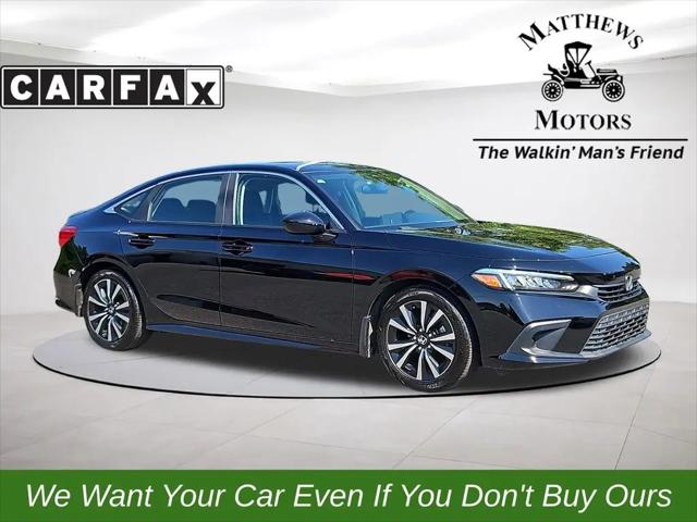 2022 Honda Civic EX for sale in Wilmington, NC