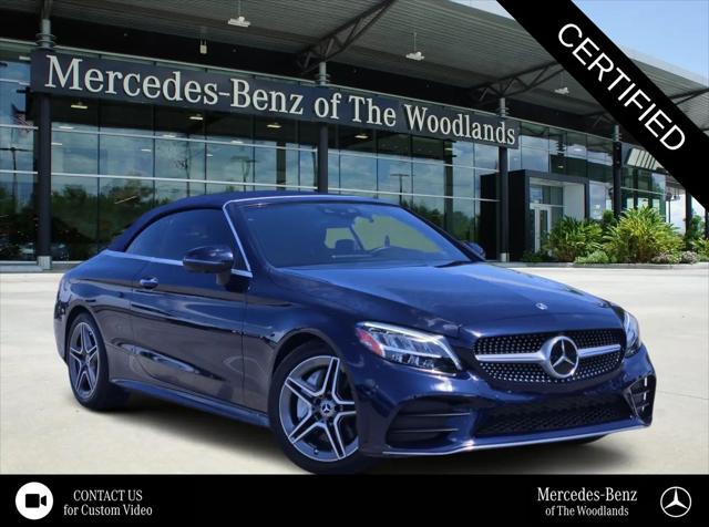 2022 Mercedes-Benz C-CLASS C 300 Cabriolet for sale in The Woodlands, TX