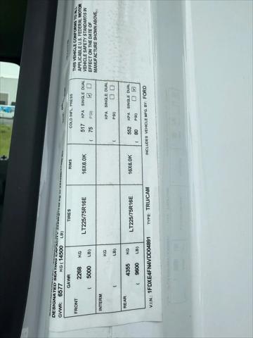 2027 Ford E-Series Cutaway E-450