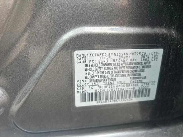 2019 Nissan Sentra S