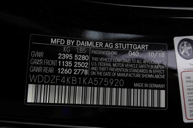 2019 Mercedes-Benz E-CLASS E 300 4MATIC