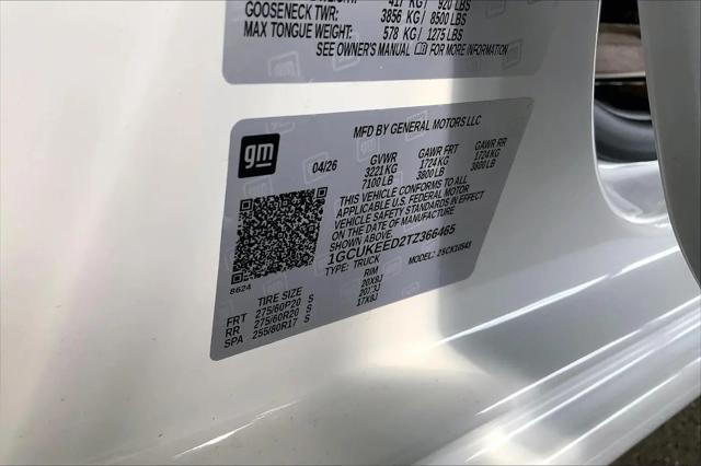 2026 Chevrolet Silverado 1500 4WD Crew Cab Short Bed RST