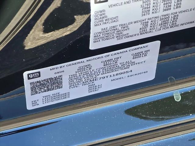 2026 Chevrolet Silverado 2500HD Crew Cab, Standard Bed, WT, 4WD