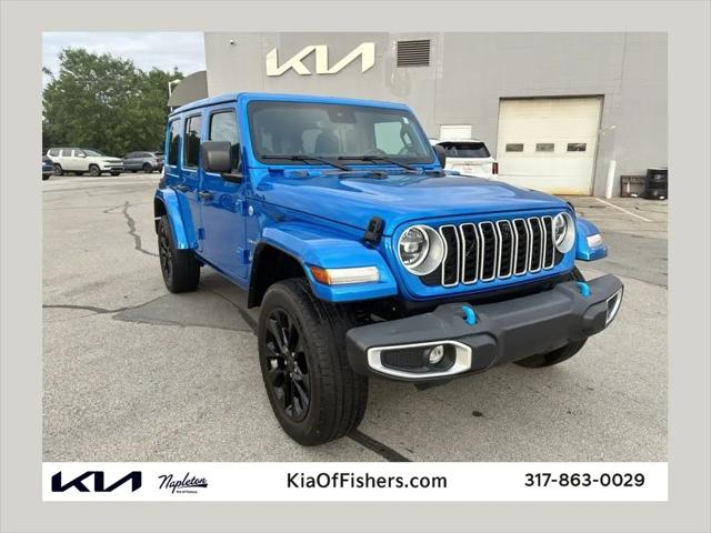 2024 Jeep Wrangler 4xe Sahara 4xe for sale in Fisher, IN