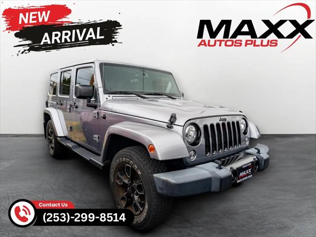 2017 Jeep Wrangler Unlimited Sahara for sale in Puyallup, WA
