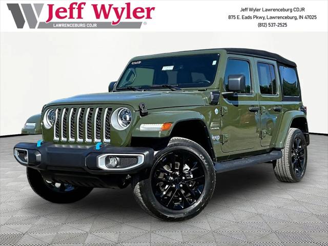 2023 Jeep Wrangler 4xe Sahara 4x4 for sale in Lawrenceburg, IN
