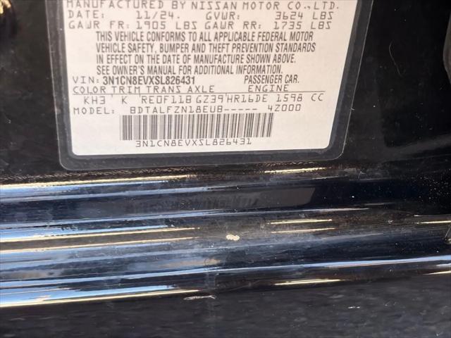 2025 Nissan Versa 1.6 SV