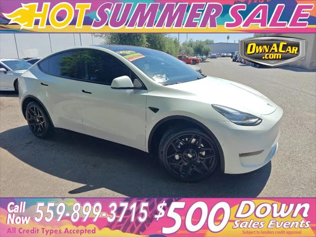 2021 Tesla Model Y Long Range Dual Motor All-Wheel Drive for sale in Fresno, CA