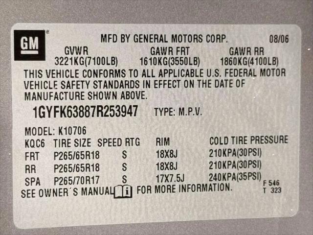 2007 Cadillac Escalade Standard