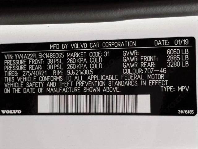 2019 Volvo XC90 T6 Inscription