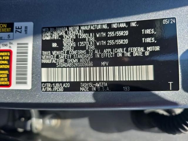 2024 Toyota Grand Highlander Hybrid Platinum MAX