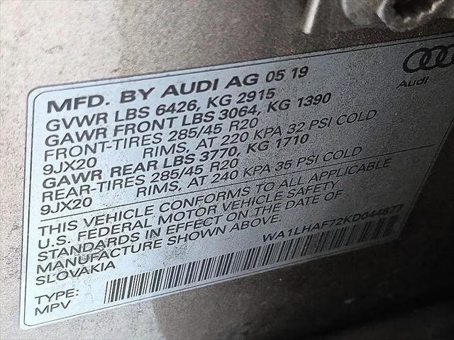 2019 Audi Q7 45 Premium
