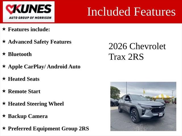 2026 Chevrolet Trax FWD 2RS