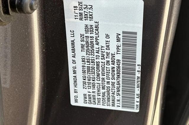 2019 Honda Odyssey EX-L