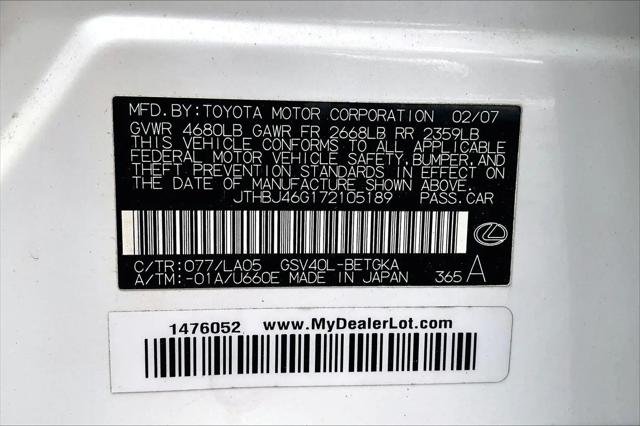 2007 Lexus ES 350 ES 350