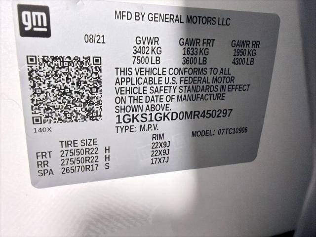 2021 GMC Yukon XL 2WD SLT