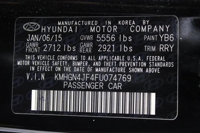 2015 Hyundai Genesis 5.0