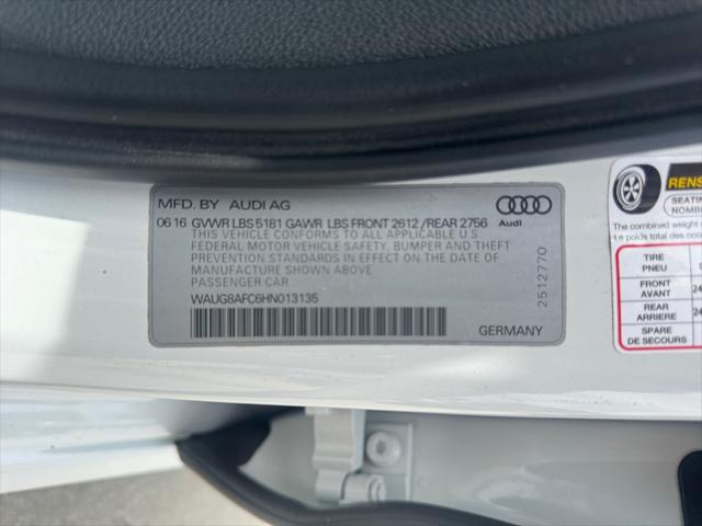 2017 Audi A6 Premium Plus