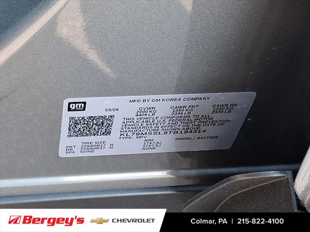 2026 Chevrolet TrailBlazer AWD ACTIV
