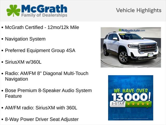 2023 GMC Acadia AWD SLT