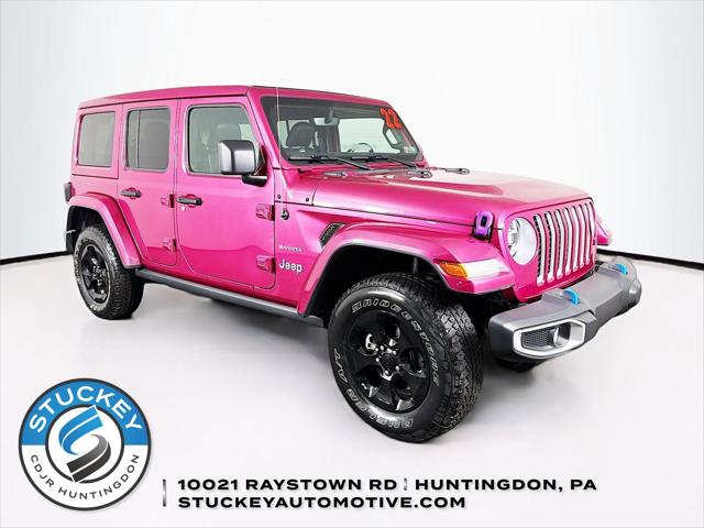 2022 Jeep Wrangler 4xe Unlimited Sahara 4x4 2022 Jeep Wrangler 4xe Unlimited Sahara 4x4