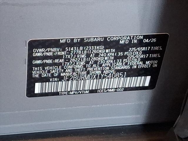 2026 Subaru Outback Wilderness