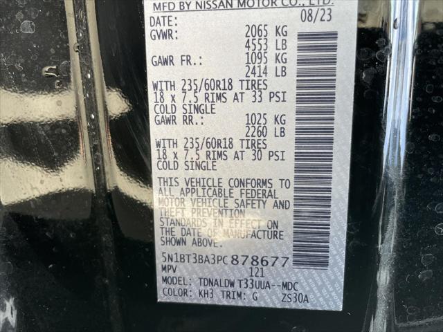2023 Nissan Rogue SV FWD