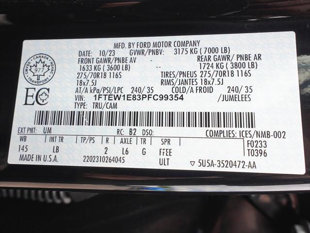 2023 Ford F-150 Unknown
