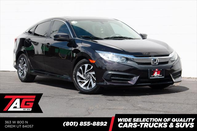 2018 Honda Civic EX for sale in Orem, UT