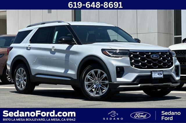 2026 Ford Explorer Platinum for sale in BOULEVARD, CA
