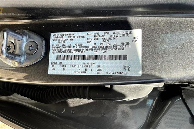 2022 Ford Escape SE