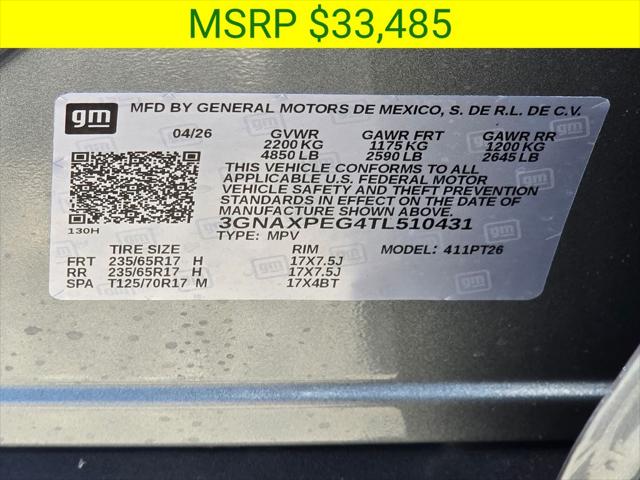 2026 Chevrolet Equinox AWD LT