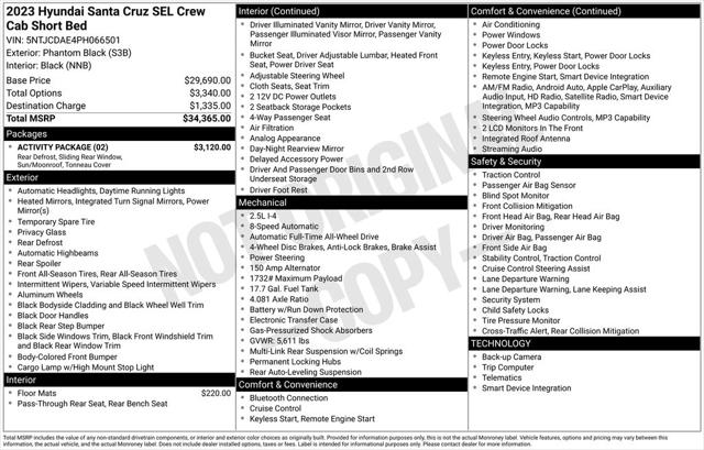 2023 Hyundai Santa Cruz SEL