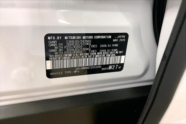2026 Mitsubishi Outlander BLACK EDITION S-AWC