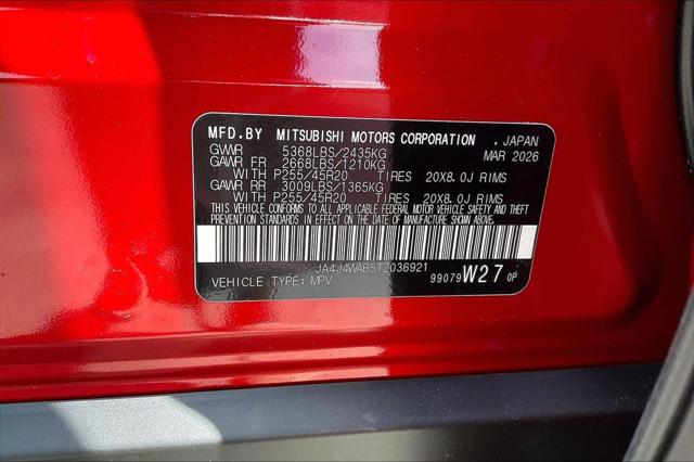 2026 Mitsubishi Outlander BLACK EDITION S-AWC