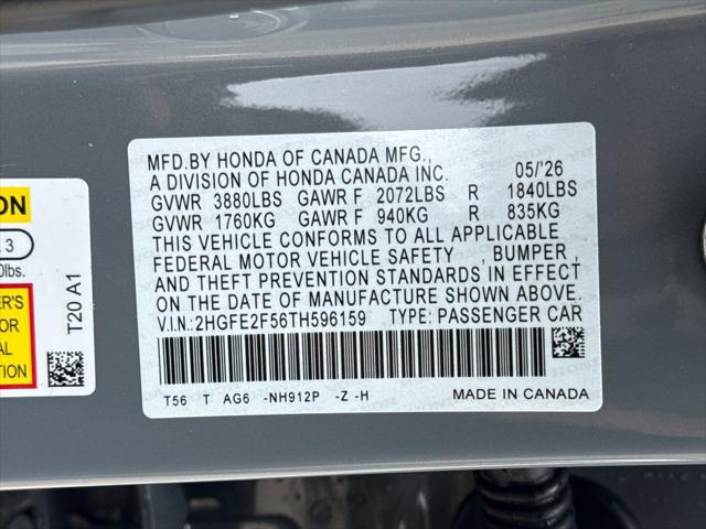 2026 Honda Civic Sport