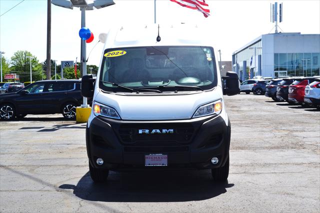 2024 Ram ProMaster 2500 Cargo Van Tradesman High Roof 159" WB w/Pass Seat